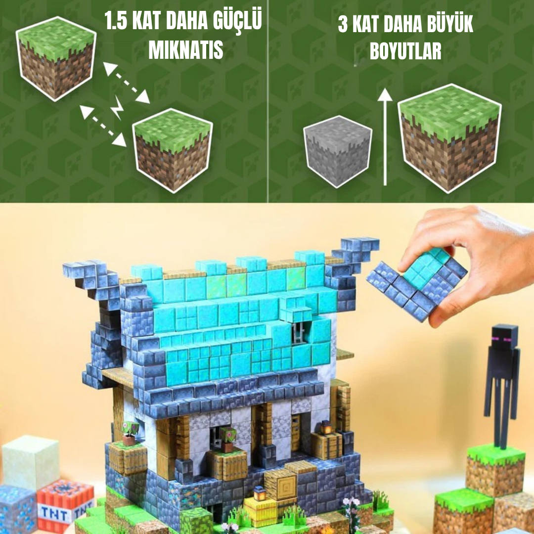 MyCubes Mıknatıslı Küpler