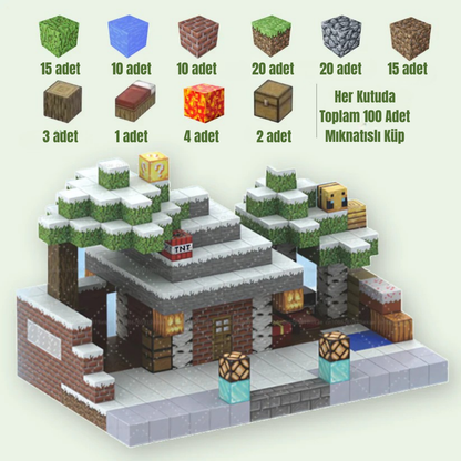 MyCubes Mıknatıslı Küpler